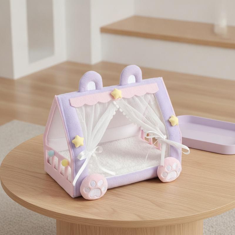 Resin Art Baby - Doll Tent Bed Cute Little Fresh