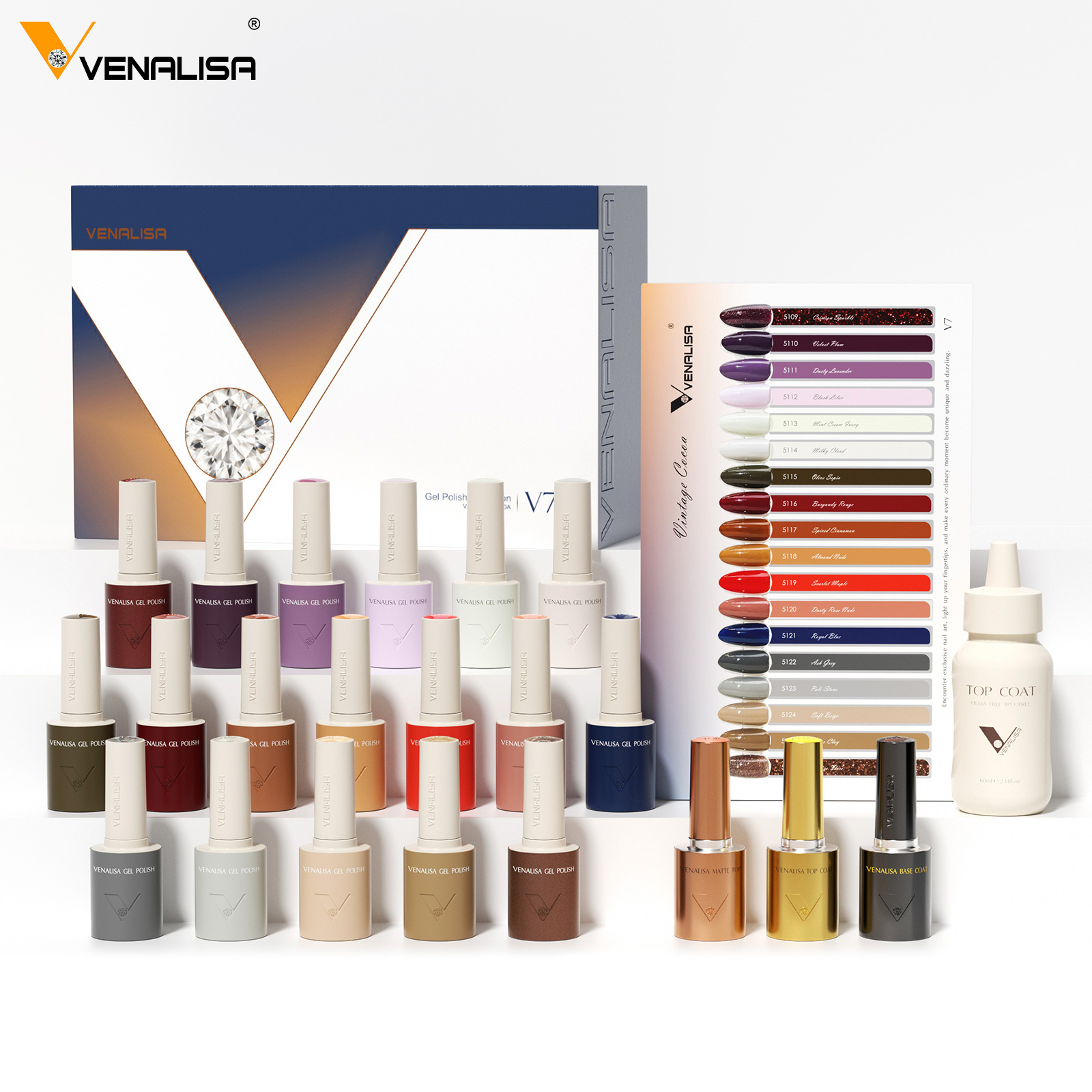 Resin Art All - VENALISA V7 Gel Nail Polish 18