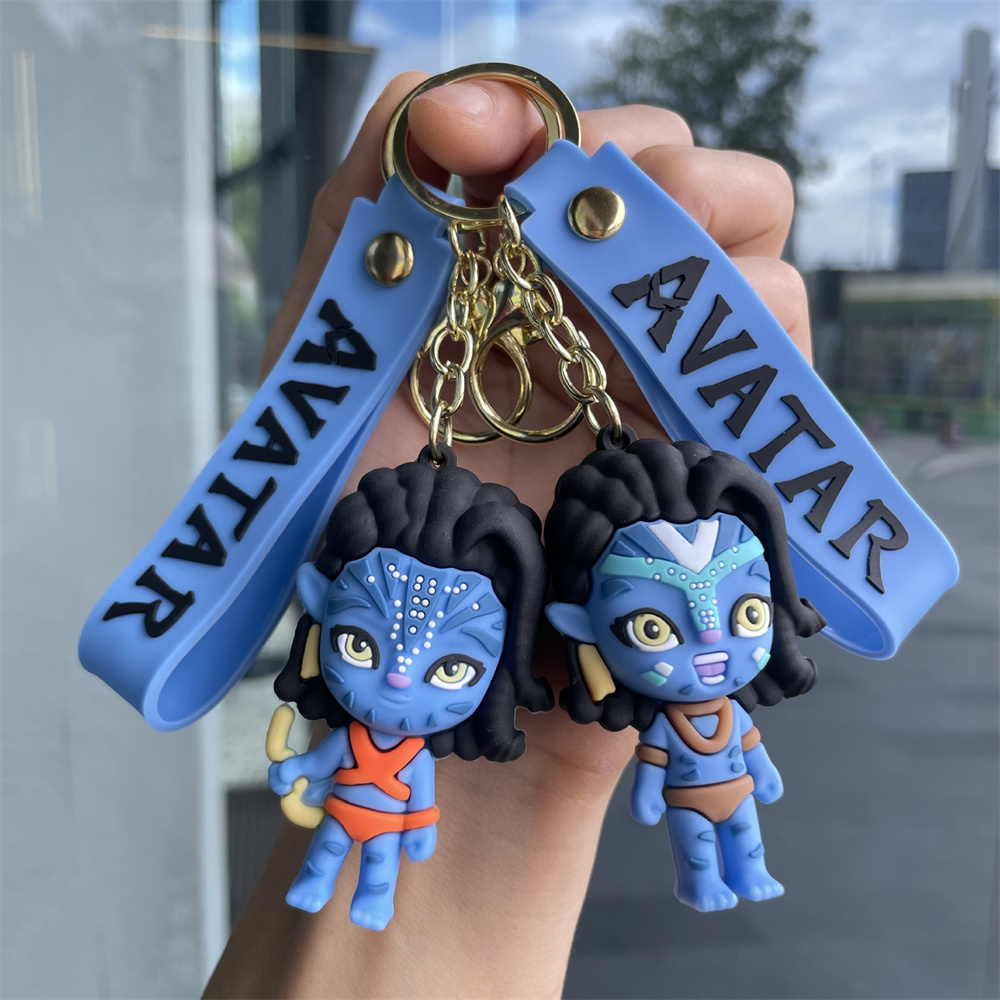 Resin Art Accessories - Creative Avatar Jake Sully Neytiri Keychain