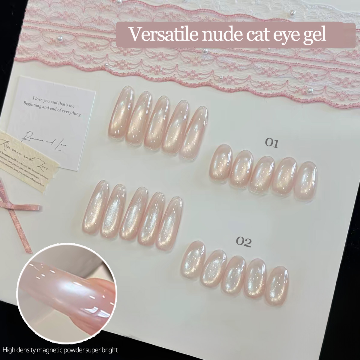 Resin Art All - 1pcs WS Naked Cat Eye Gel