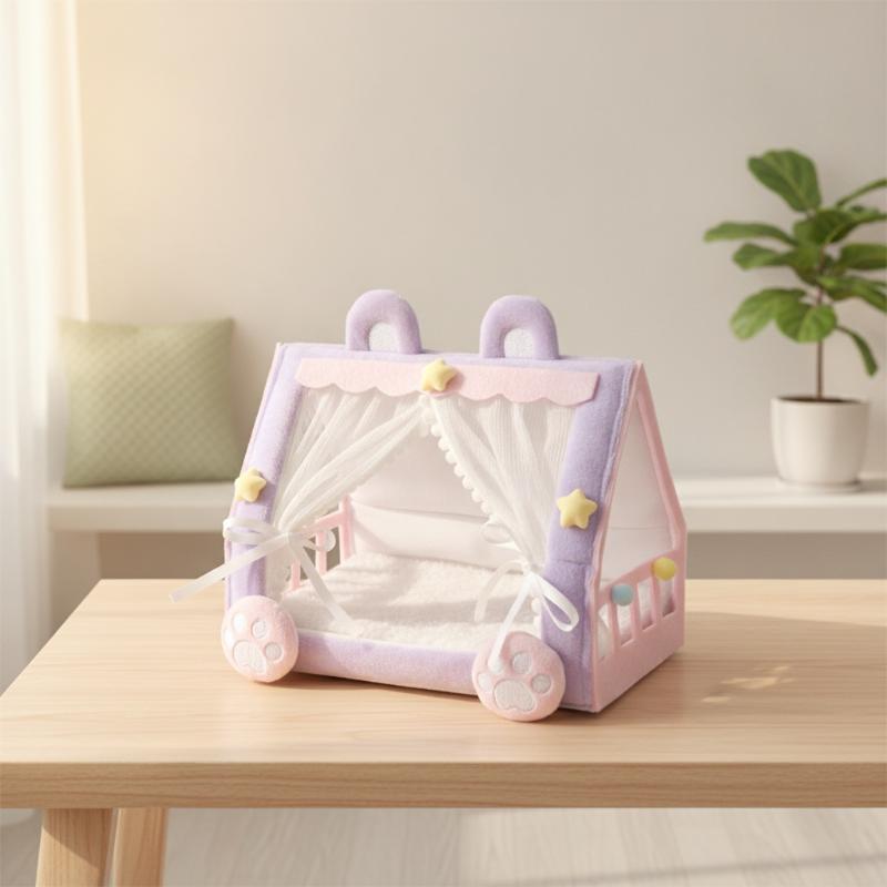 Doll Tent Bed Cute Little Fres - Resin Art Baby ulasan dan harga
