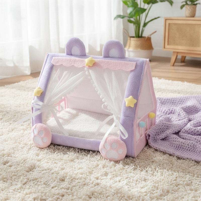 Doll Tent Bed Cute Little Fres - Resin Art Baby ulasan dan harga