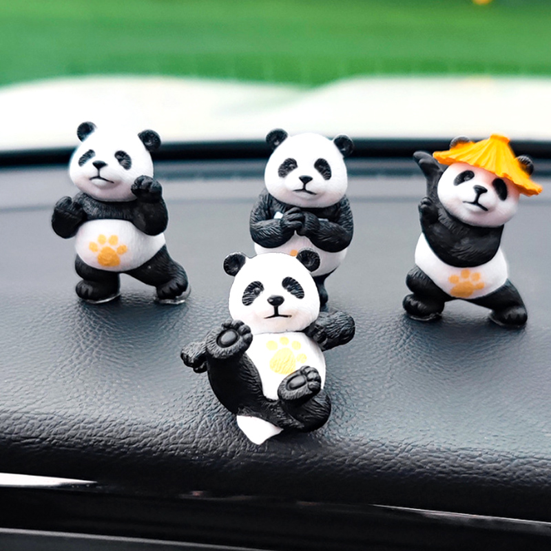 New Cute Panda Design Car Cons - Resin Art Design For Wedding ulasan dan harga