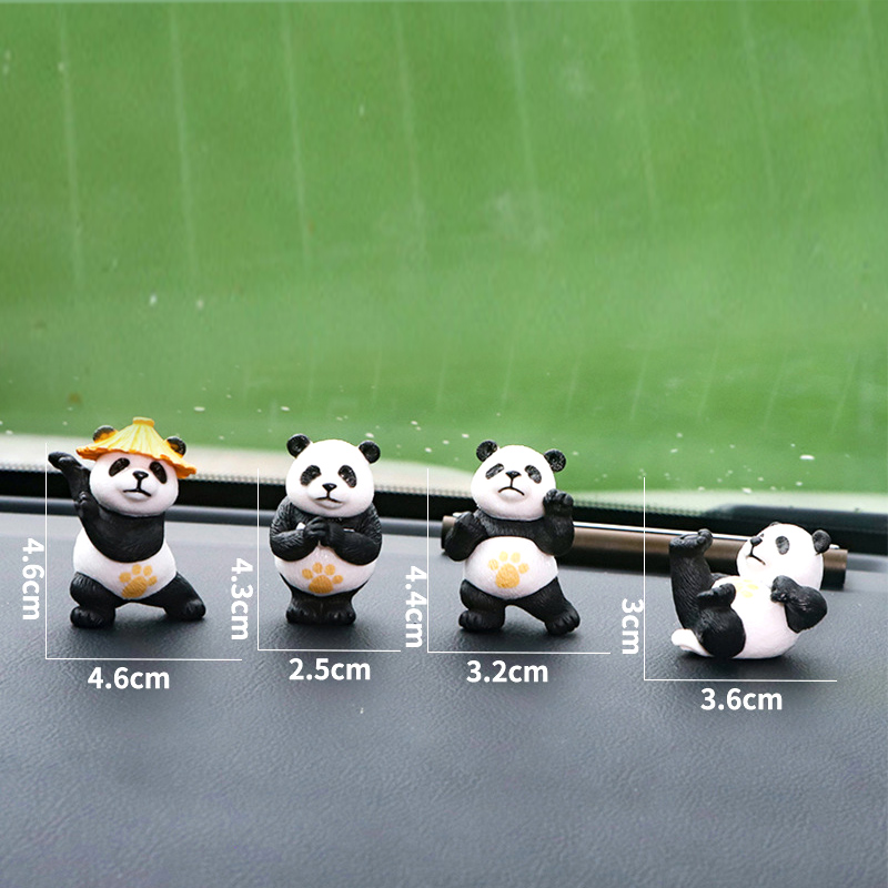 New Cute Panda Design Car Cons - Resin Art Design For Wedding ulasan dan harga