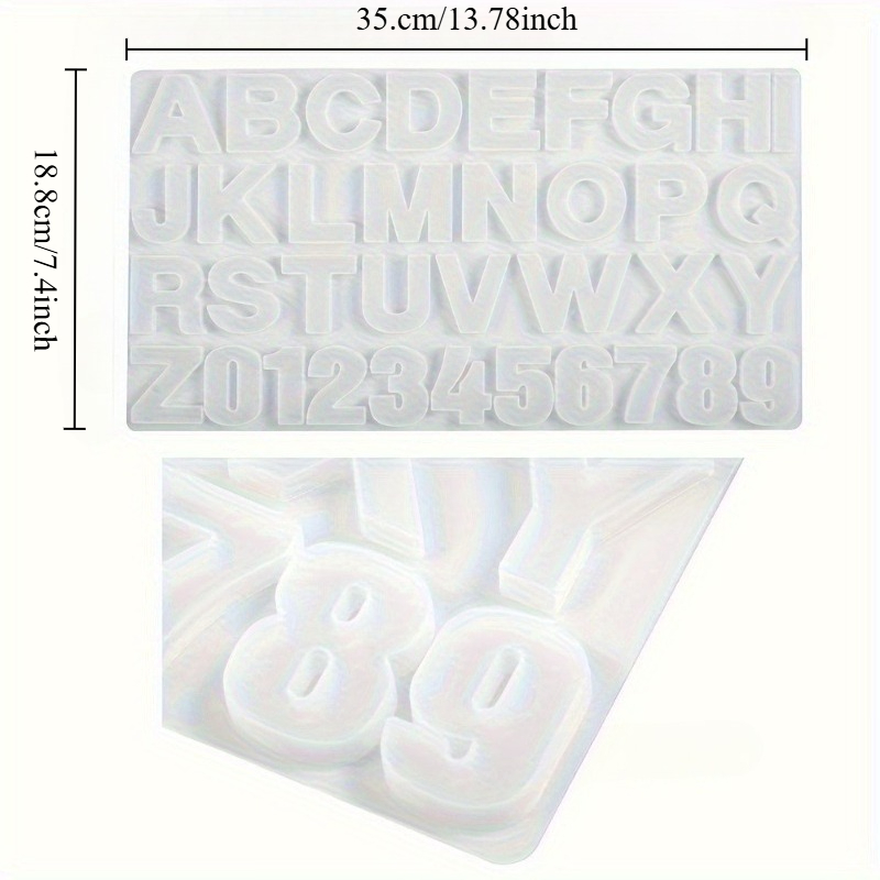 Letter A To Z Pendants Silicon - Resin Art Jewellery ulasan dan harga