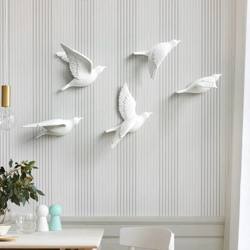 European Resin Birds Wall Hang - Background Resin Art ulasan dan harga