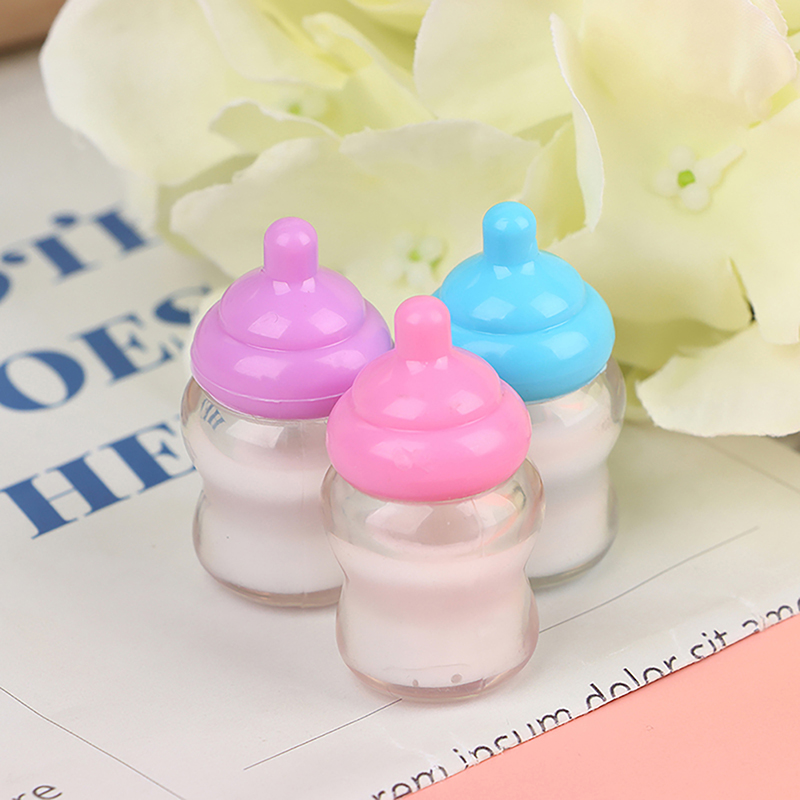 ●3PCS Dollhouse Baby Bottle Ac - Resin Art Baby ulasan dan harga