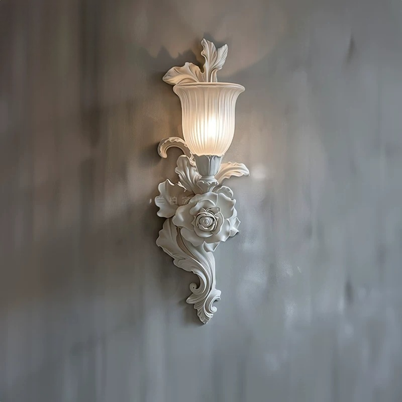 French wall lamp, living room  - Background Resin Art ulasan dan harga