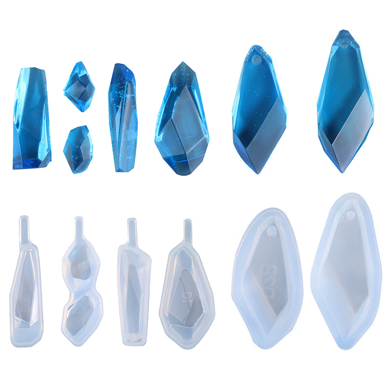 1/6/10pcs DIY Keychain Pendant - Resin Art Jewellery ulasan dan harga