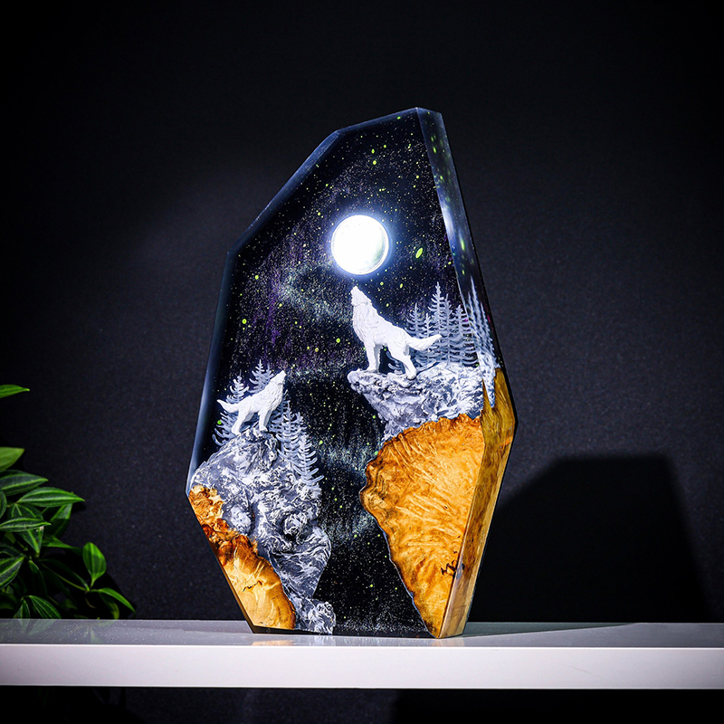 Nature Animals Figure Organism - Resin Art Baby ulasan dan harga