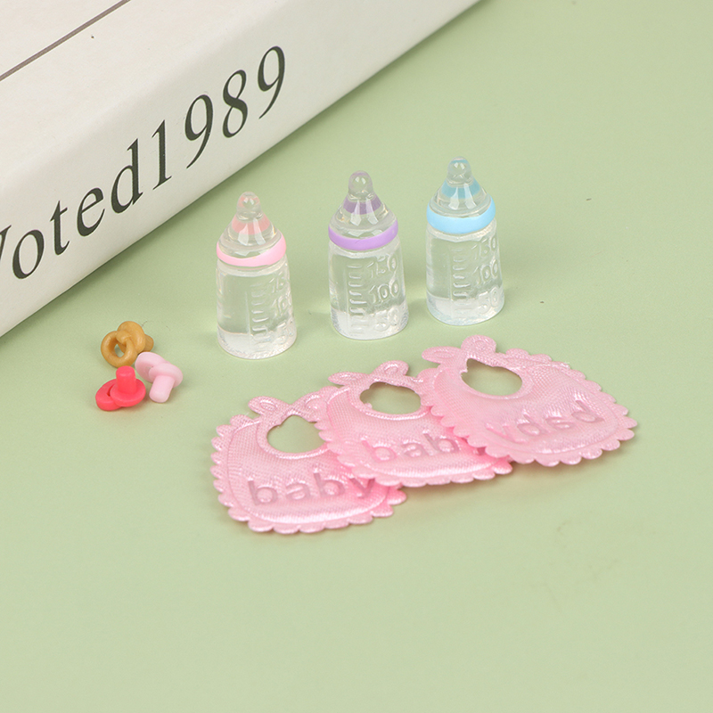 3PCS 1:12 Dolls House Miniatur - Resin Art Baby ulasan dan harga