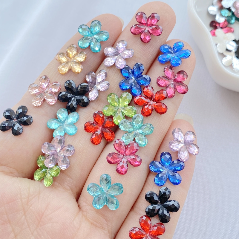 100Pcs New Mixed Nail Art Resi - Resin Art Design For Wedding ulasan dan harga