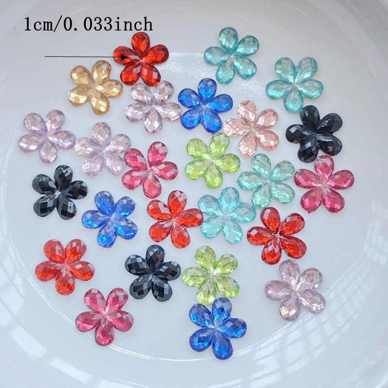 100Pcs New Mixed Nail Art Resi - Resin Art Design For Wedding ulasan dan harga