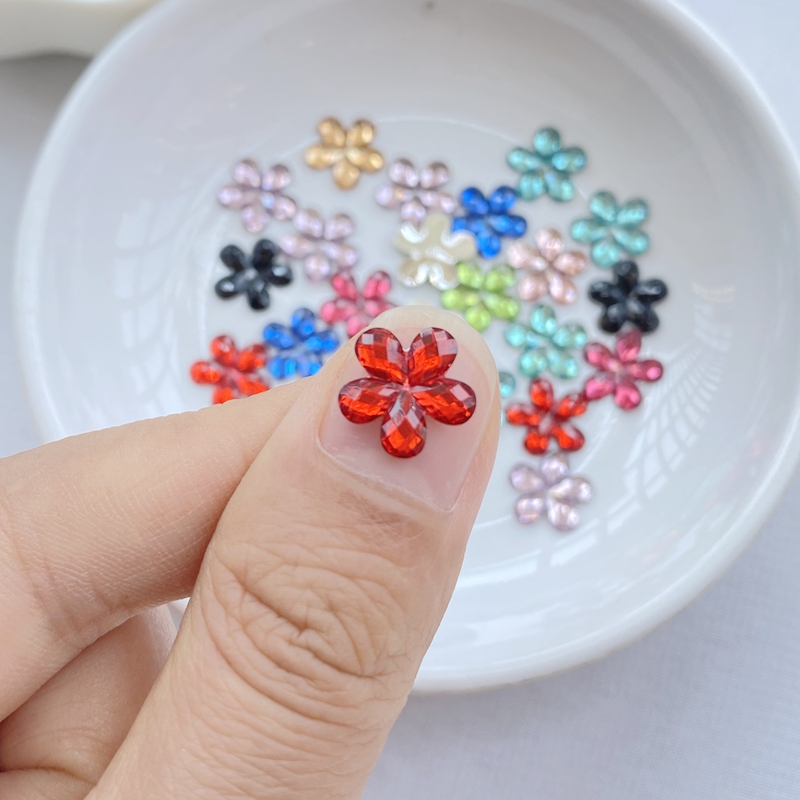 100Pcs New Mixed Nail Art Resi - Resin Art Design For Wedding ulasan dan harga