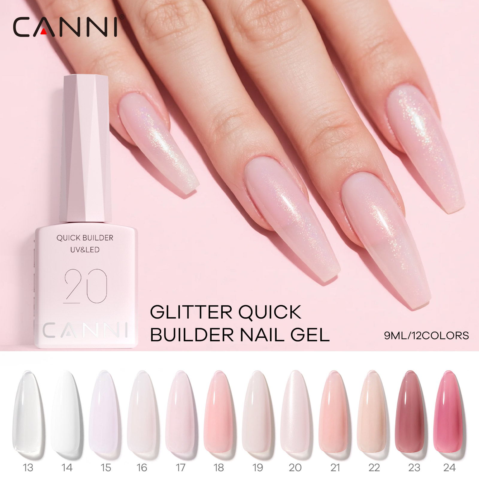 CANNI UV Construction Gel Fast - Resin Art All ulasan dan harga