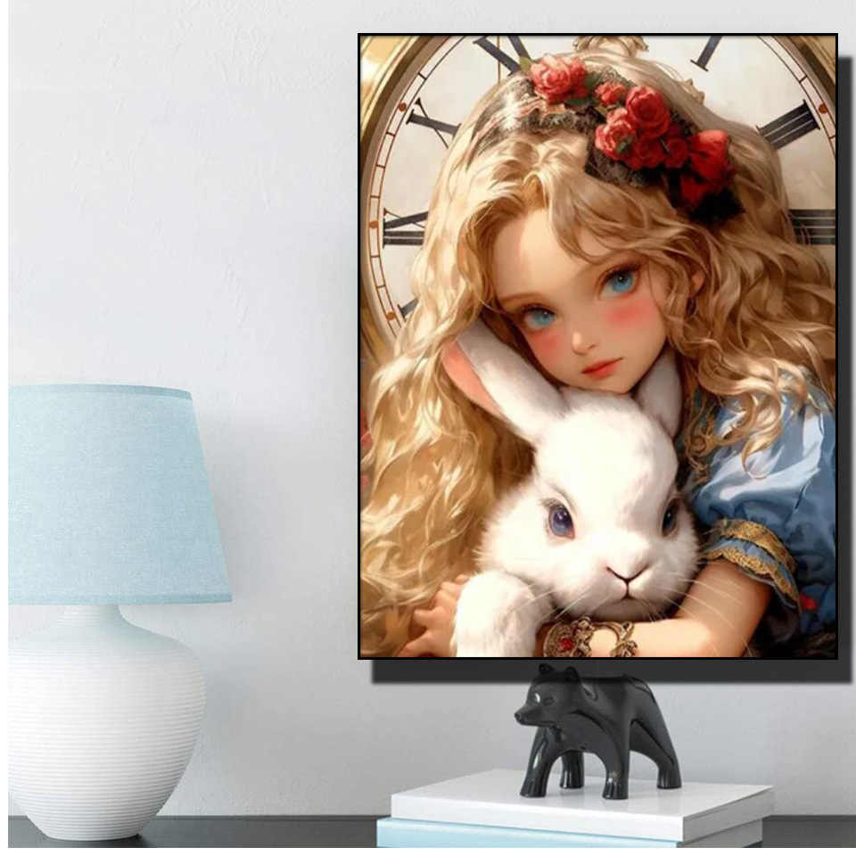 New Arrival Cartoon Cute Girl  - Resin Art Baby ulasan dan harga