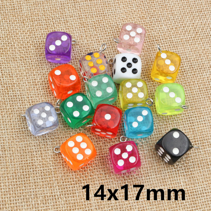 10PCS Resin Pendant Charms Rab - Resin Art Jewellery ulasan dan harga