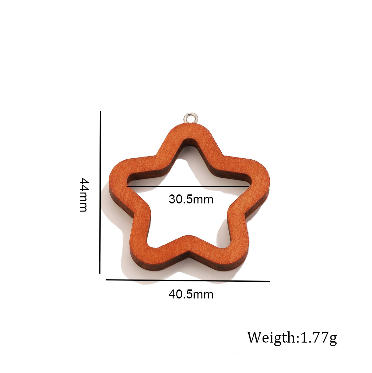 10PCS Triangle Rectangle Wood  - Resin Art Bracelet ulasan dan harga