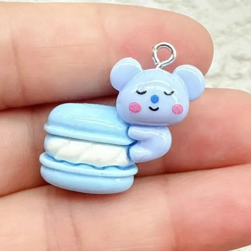 10pcs Mixed Cartoon Resin Char - Resin Art Bracelet ulasan dan harga