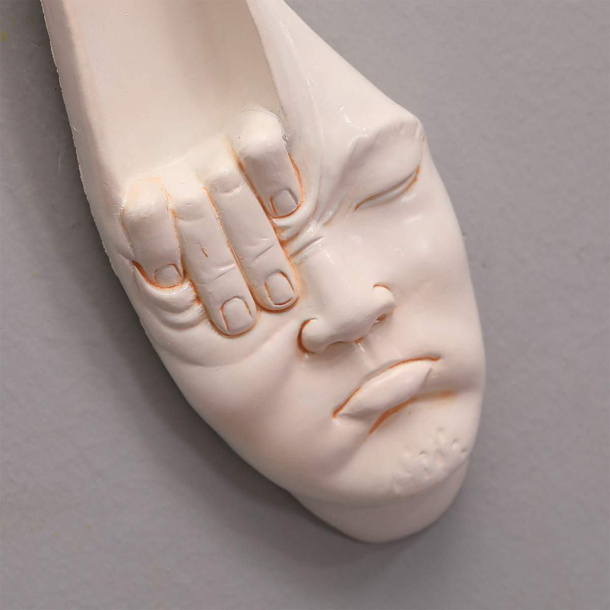 Creative Abstract Finger Face  - Background Resin Art ulasan dan harga