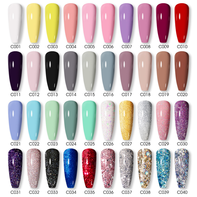 ROSALIND 15ML Glitter Nail Gel - Resin Art All ulasan dan harga